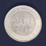 200 Réis 1889  Cupro-níquel   Soberba