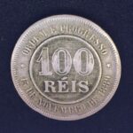 100 Réis 1898  Cupro-níquel   MBC