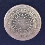 100 Réis 1898  Cupro-níquel   MBC - Imagem 2