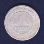 100 Réis 1889  Cupro-níquel   MBC