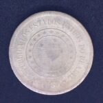 100 Réis 1889  Cupro-níquel   MBC - Imagem 2