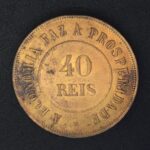 40 Réis 1909  Bronze  FC