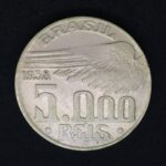 5000 Réis 1938 Prata  Soberba