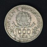 1000 Réis 1913  Prata Soberba/FC  - ESTRELAS SOLTAS