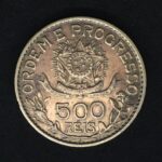 500 Réis 1913  Prata Soberba - ESTRELAS SOLTAS