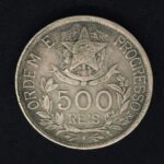 500 Réis 1912  Prata Soberba - ESTRELAS LIGADAS