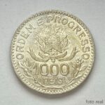 1000 Réis 1913  Prata FC - ESTRELAS SOLTAS