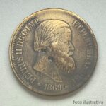 MOEDA 20 Réis 1868 BRONZE  MBC