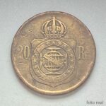 MOEDA 20 Réis 1870 BRONZE   MBC - Imagem 2