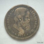 MOEDA 40 Réis 1874 BRONZE   MBC