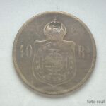MOEDA 40 Réis 1874 BRONZE   MBC - Imagem 2
