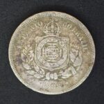MOEDA 100 Réis 1888 CUPRO-NÍQUEL  FUNDO LINHADO MBC - Imagem 2