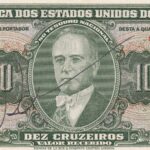 C 075 - CÉDULA 10 CRUZEIROS 1950 - TESOURO NACIONAL - 2ª Estampa (TLR) - FE