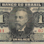 C 001 - CÉDULA 1 CRUZEIRO 1944 - TESOURO NACIONAL - 1ª Estampa (Banco do Brasil) (ABN) - Série 279-500 - MBC/S