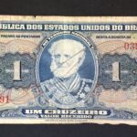 C 009 - CÉDULA 1 CRUZEIRO 1944  -TESOURO NACIONAL - 1ª Estampa (ABN) - MBC/S