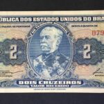 C 016 - CÉDULA 2 CRUZEIRO 1958  -TESOURO NACIONAL - 1ª Estampa (ABN) - Soberba