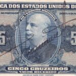 C 017 - CÉDULA 5 CRUZEIRO 1943  -TESOURO NACIONAL - 1ª Estampa (ABN) - FE