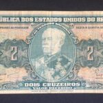 C 062  - CÉDULA 2 CRUZEIROS 1956- TESOURO NACIONAL - 2ª Estampa (TLR) - MBC