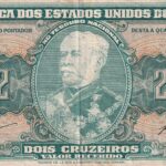 C 064 - CÉDULA 2 CRUZEIROS 1958 - TESOURO NACIONAL - 2ª Estampa (TLR) - MBC