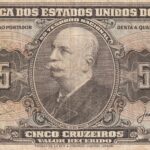 C 068 - CÉDULA 5 CRUZEIROS 1956 - TESOURO NACIONAL - 2ª Estampa (TLR) - MBC