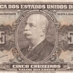 C 069 - CÉDULA 5 CRUZEIROS 1958 - TESOURO NACIONAL - 2ª Estampa (TLR) - Soberba