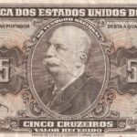 C 070 - CÉDULA 5 CRUZEIROS 1959 - TESOURO NACIONAL - 2ª Estampa (TLR) - MBC