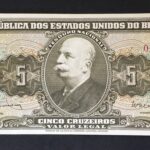 C 071 - CÉDULA 5 CRUZEIROS 1962 - TESOURO NACIONAL - 2ª Estampa (TLR) - FE