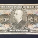 C 071 - CÉDULA 5 CRUZEIROS 1962 - TESOURO NACIONAL - 2ª Estampa (TLR) - MBC