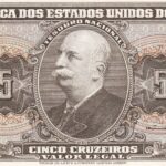 C 074b - CÉDULA 5 CRUZEIROS 1964 - TESOURO NACIONAL - 2ª Estampa (TLR) - FE