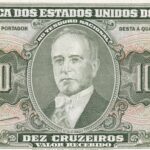 C076 - CÉDULA 10 CRUZEIROS 1953 - TESOURO NACIONAL - 2ª Estampa (TLR) - FE