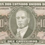 C 078 - CÉDULA 10 CRUZEIROS 1956 - TESOURO NACIONAL - 2ª Estampa (TLR) - FE