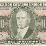 C 080 - CÉDULA 10 CRUZEIROS 1959 - TESOURO NACIONAL - 2ª Estampa (TLR) - Soberba