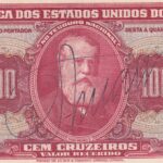 C094 - CÉDULA 100 CRUZEIROS 1949 - TESOURO NACIONAL - 2ª Estampa (TLR) - S/FE