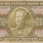 C 097 - CÉDULA 200 CRUZEIROS 1949 - TESOURO NACIONAL - 2ª Estampa (TLR) - MBC