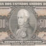 C 103 - CÉDULA 500 CRUZEIROS 1960 - TESOURO NACIONAL - 2ª Estampa (TLR) - Soberba