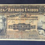 R 076 CÉDULA  1 MIL RÉIS  1918 - República -Tesouro Nacional - 9ª Estampa (ABN) - Série 1/100 - MBC