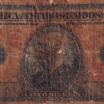 R100b CÉDULA  5 MIL RÉIS 1936 - República -Tesouro Nacional -19ª Estampa (ABN) - Série 144/473 - UTG