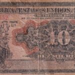 CÉDULA  10 MIL RÉIS 1911 - República -Tesouro Nacional - 12ª Estampa (ABN) - Série 1/50 - BC (FALSA DE EPOCA)