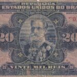 CÉDULA  20 MIL RÉIS 1924 - República -Tesouro Nacional - 16ª Estampa (CMB)- Série 1/37 - BC
