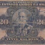 R119d CÉDULA  20 MIL RÉIS 1942 - República -Tesouro Nacional - 16ª Estampa (CMB)- Série  318-667 - BC/MBC