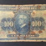 R141d - CÉDULA  100 MIL RÉIS 1942 - República -Tesouro Nacional - 16ª Estampa (ABN) - Série 89/108 - R