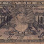 R 184 - CÉDULA 10 MIL RÉIS 1927 - República - Caixa de Estabilização -1ª Estampa (ABN) - Série 1-14 -  BC/MBC