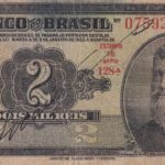 R 194a - CÉDULA 2 MIL  RÉIS 1923 - República -  Banco do Brasil -1ª Estampa (ABN) - Série 1-94 e 126-150- MBC