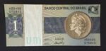 C 129 - CÉDULA  1 CC 129 -   CRUZEIRO 1970 - BANCO CENTRAL DO BRASIL  - CMB -  FE