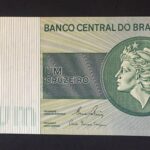 C 132 - CÉDULA  1 CRUZEIRO 1980 - BANCO CENTRAL DO BRASIL  - CMB -  FE