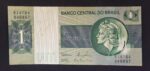 C 132 - CÉDULA  1 CRUZEIRO 1980 - BANCO CENTRAL DO BRASIL  - CMB -  MBC