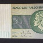 C 132 - CÉDULA  1 CRUZEIRO 1980 - BANCO CENTRAL DO BRASIL  - CMB -  Soberba