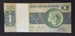 C 132 - CÉDULA  1 CRUZEIRO 1980 - BANCO CENTRAL DO BRASIL  - CMB -  Soberba