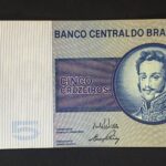 C 134 - CÉDULA  5 CRUZEIROS 1973 - BANCO CENTRAL DO BRASIL  - CMB -  FE