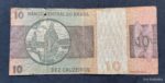 C 137 - CÉDULA  10 CRUZEIROS 1970 - BANCO CENTRAL DO BRASIL  - CMB -  MBC - Imagem 2